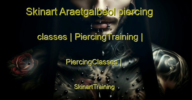 Skinart Araetgalbeol piercing classes | PiercingTraining | PiercingClasses | SkinartTraining-Republic of Korea